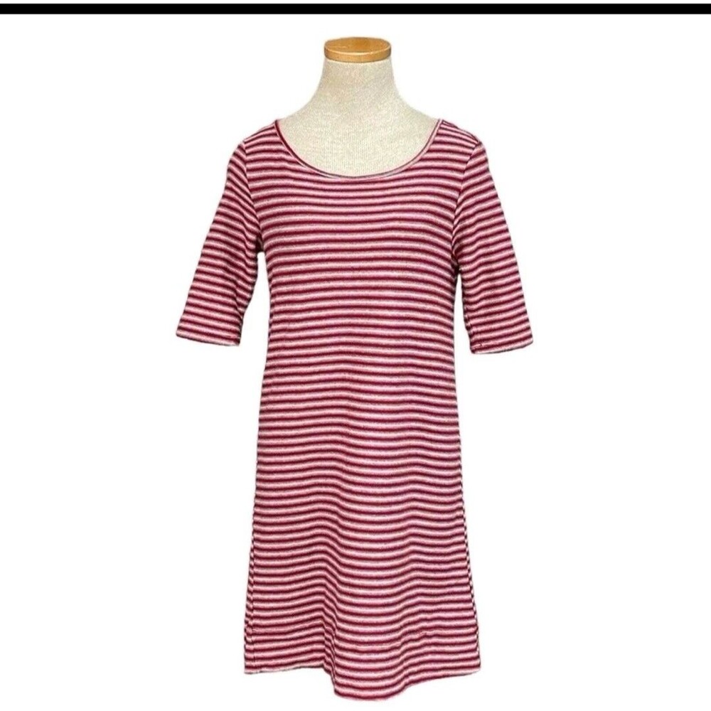 Free People We The Free Red Striped Dress Size XS New with Tags Open Back Casual